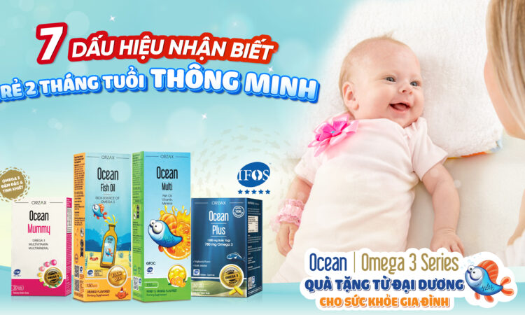 7 dấu hiệu nhận biết trẻ 2 tháng tuổi thông minh