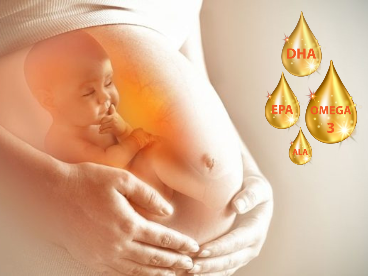 Tác dụng của Omega 3 đối với thai nhi