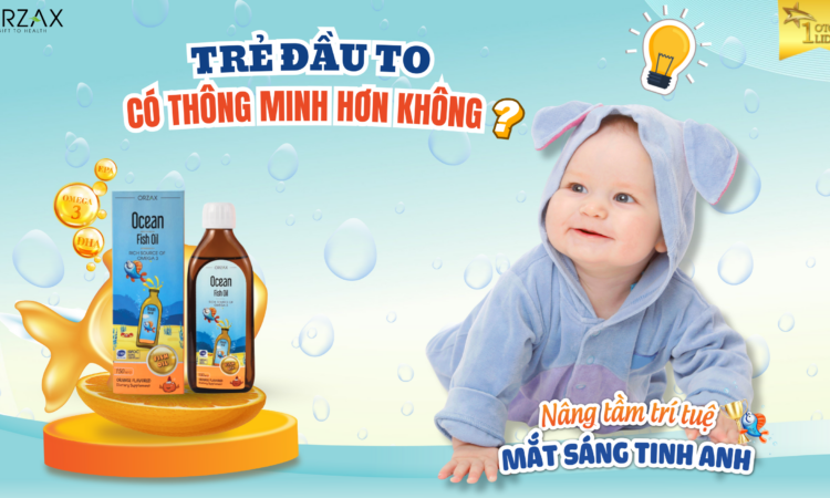 Trẻ đầu to có thông minh hơn không Khoa học giải thích như thế nào