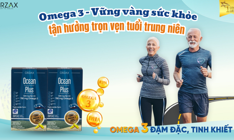 Vai trò của việc bổ sung Omega 3 cho người cao tuổi